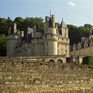 The Chateau d Usse in Loire, the castle that inspired the story about The Sleeping Beauty