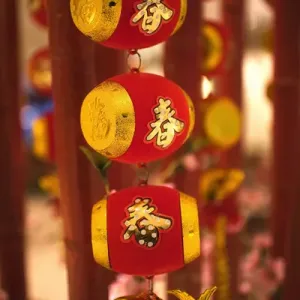 Chinese New Year Decorations Print Chinese New Year Decorations Print