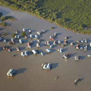 Chong Khneas Floating Village Print