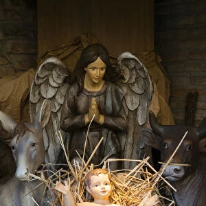 Christmas Crib at Piazza Duomo, Firenze, Tuscany, Italy