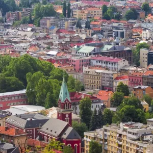 Cityscape of Sarajevo, Bosnia