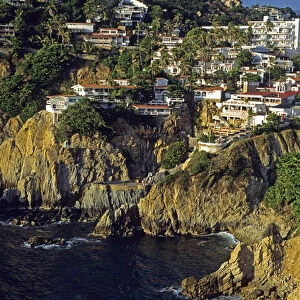 Cliffs at Acapulco, Mexico