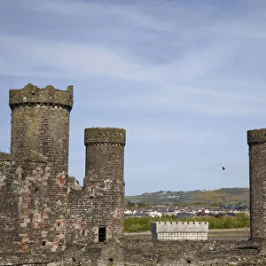 Conwy Castle (circa 1287), Wales, United Kingdom