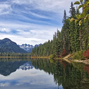 Cooper Lake in the Central Washington Cascade Mountains