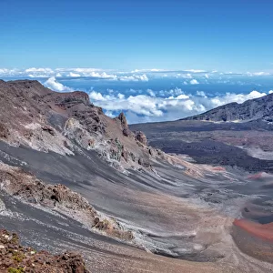 Crater, Haleakala, Maui, Hawaii, USA