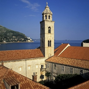Croatia, Dalmatian Coast, Dubrovnik, Old city. St. Saviour Church, Franciscan monestary
