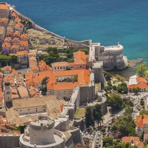 Croatia, Dubrovnik, a historic walled city and UNESCO World Heritage Site Croatia, Dubrovnik, a historic walled city and UNESCO World Heritage Site