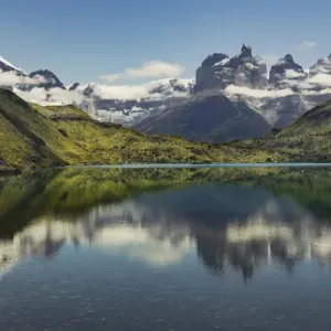 Cuernos del Paine Print, Torres del Paine National Park, Chile Cuernos del Paine Print, Torres del Paine National Park, Chile
