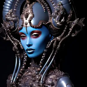 Cyborg alien woman. &copy;Jim Zuckerman / Jaynes Gallery / DanitaDelimont.com