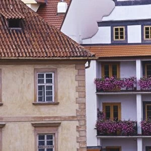 Czech Republic, Prague, Lesser Town (Mala Strana), building exteriors