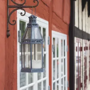 Denmark, Jutland, Ribe, building detail
