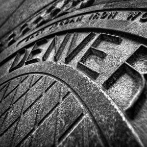 Denver, Colorado manhole cover