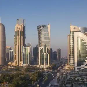 Doha Bay West Bay Skyscrapers Print Doha Bay West Bay Skyscrapers Print