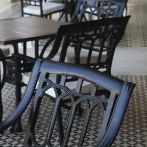 Dominican Republic Print: Iberostar Grand Hotel Cafe Chairs Dominican Republic Print: Iberostar Grand Hotel Cafe Chairs