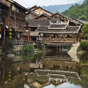 Dong village, Zhaoxing, Guizhou Province, China