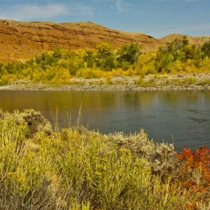 early autumn, Wind River, Wind River Reservation, Wyoming, USA