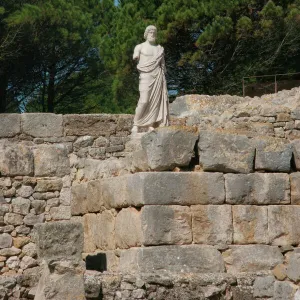 Emporium. 570 BC. Asclepius, god of medicin. Neapolis. Girona province. Catalonia. Spain