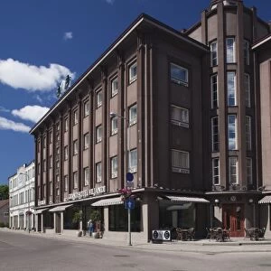 Estonia, Southwestern Estonia, Viljandi, art-deco Grand Hotel Viljandi, b. 1938