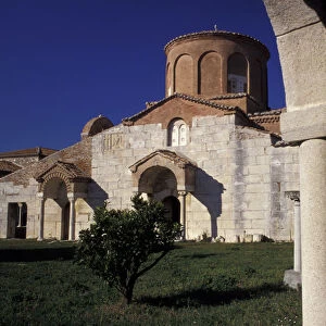 Europe, Albania, Apollonia. Saint Mary Byzantine church