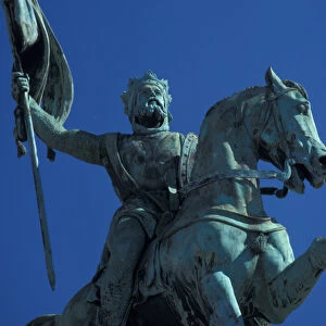 EUROPE, Belgium, Brussels Crusader King Godfrey of Bouillon