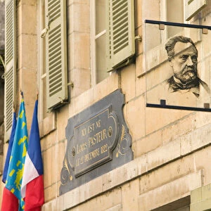 Europe, France, Jura, Dole. Birthplace of Louis Pasteur (Scientist) & Pasteur Museum