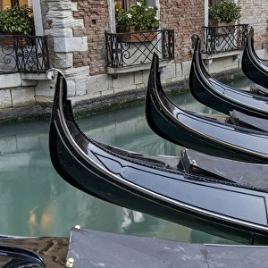 Europe Italy Venice Gondolas 3
