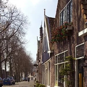 Europe, The Netherlands (aka Holland). Medieval cheese producing town of Edam