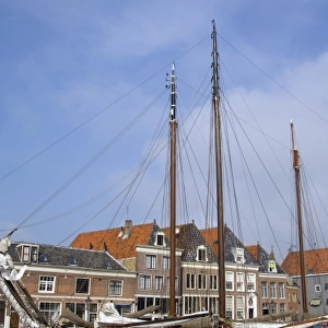 Europe, The Netherlands (aka Holland), Hoorn. Historic Hoorn Harbor
