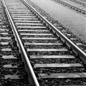Europe, Switzerland, Zurich. Train tracks Europe, Switzerland, Zurich. Train tracks