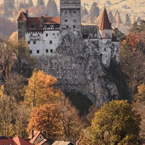 Europe, Transylvania, Romania, 13th century Castle Bran, associated with Vlad II the Impaler