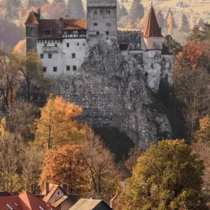 Print of 13th century Castle Bran, Romania Print of 13th century Castle Bran, Romania