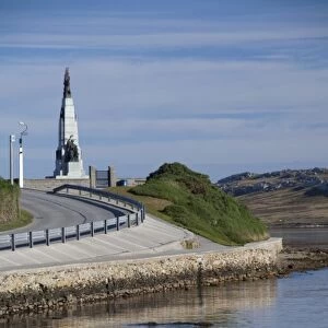 Falkland Island, Stanley (aka Port Stanley). Battle Memorial commemorates Navel action