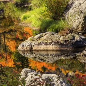 Wenatchee River Reflection Print Wenatchee River Reflection Print