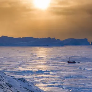 Ilulissat Fjord Winter Print Ilulissat Fjord Winter Print