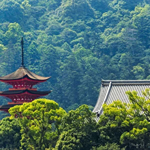 Five-Storied Pagoda (Gojunoto), Miyajima, Japan