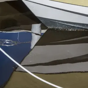 Florida, Sanibel, Marina Reflection