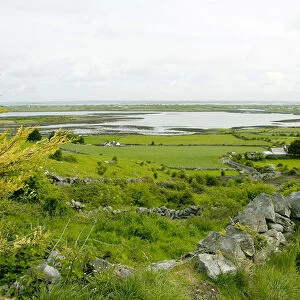 Galway, Ireland. Scenic drives along the Cliffs Coastal Drive in Western Ireland