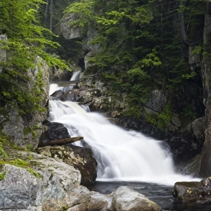 Garfield Falls in Pittsburgh, New Hampshire. East Branch of the Dead Diamond River