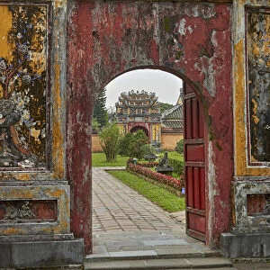 Gateway, historic Hue Citadel (Imperial City), Hue, North Central Coast, Vietnam
