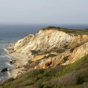 Gay Head Cliffs, Aquinnah, Marthas Vineyard, Massachusetts, United States, North