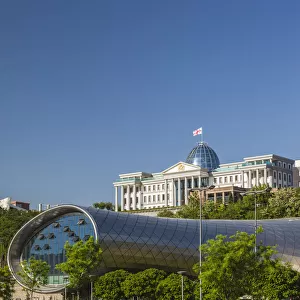 Georgia, Tbilisi. Presidential Palace and Concert Hall