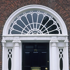 Georgian doors, Merrien Square, Dublin, Ireland