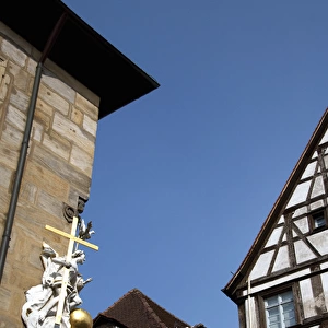Germany, Bamberg. Historic apothecary, oldest pharmacy in Bamberg