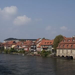 Germany, Bamberg. Little Venice (aka Klein Venedig), historic medieval former fisherman s