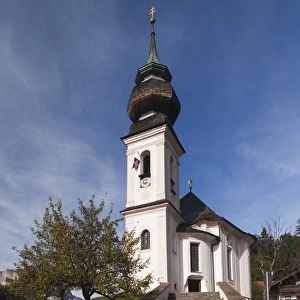 Germany, Bavaria, Maria Gern, Maria Gern village church