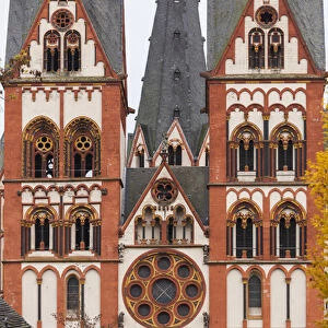 Germany, Hesse, Limburg an der Lahn, St. Georgsdom cathedral, 13th century