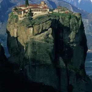 Greece, Meteora, Roussanou Monastery