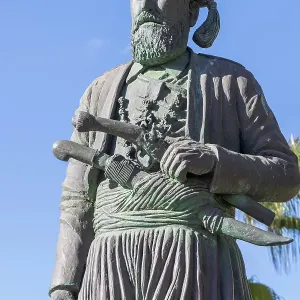 Greece Print: Statue of Anagnostis Mantakas in Chania Greece Print: Statue of Anagnostis Mantakas in Chania