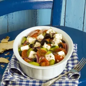 Greek Salad Print from Greece Greek Salad Print from Greece