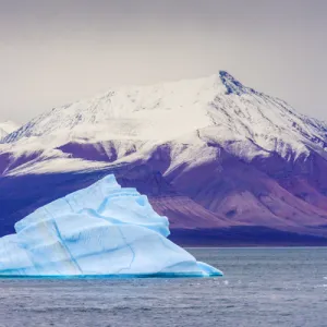 Greenland. East Greenland National Park. Kong Oscar Fjord. Antarctic Sound. Iceberg